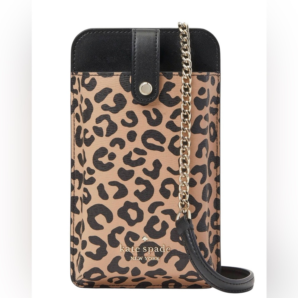 Kate Spade Remi Leopard Phone Crossbody